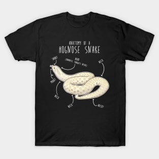 Snow Hognose Snake Anatomy T-Shirt